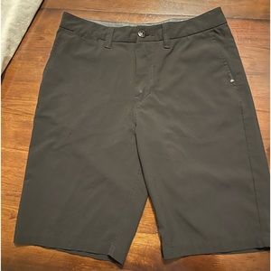 Mens Quiksilver Amphibian shorts -black size 28